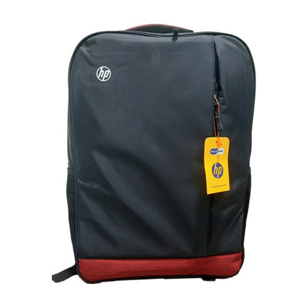 15.6 inch Laptop Bag pack with Full padded & 2 ZIP in black parachute fabric - Image 2
