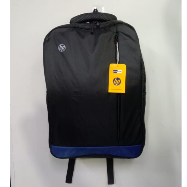 15.6 inch Laptop Bag pack with Full padded & 2 ZIP in black parachute fabric - Image 4